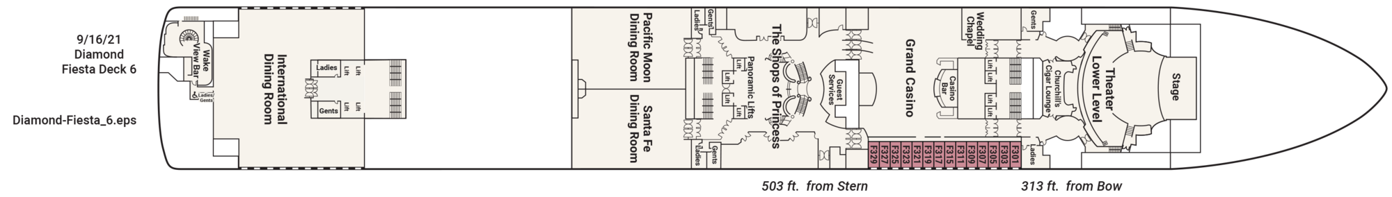 Deck 6 - Fiesta plan